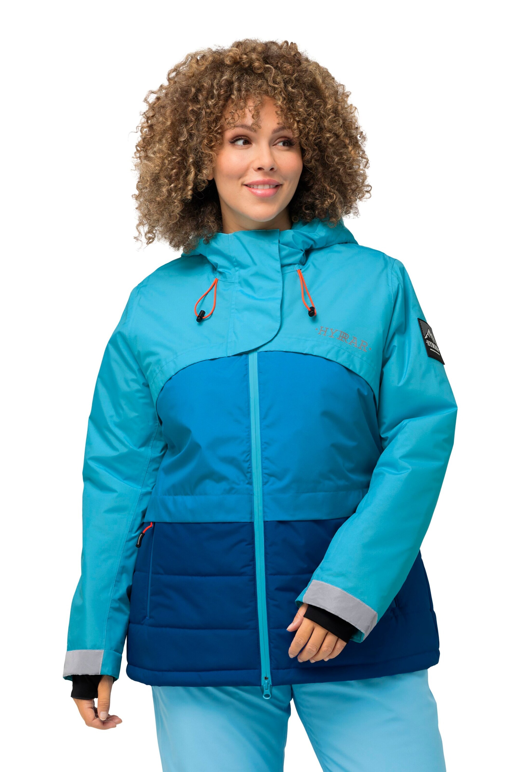 Ulla Popken Performance Jacket in Blue: front