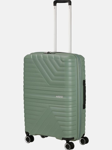 American Tourister Wózek 'FLYTWIST SPINNER 67/24 TSA EXP' w kolorze zielony