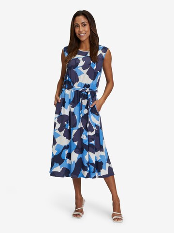 Betty & Co Summer Dress in Blue: front