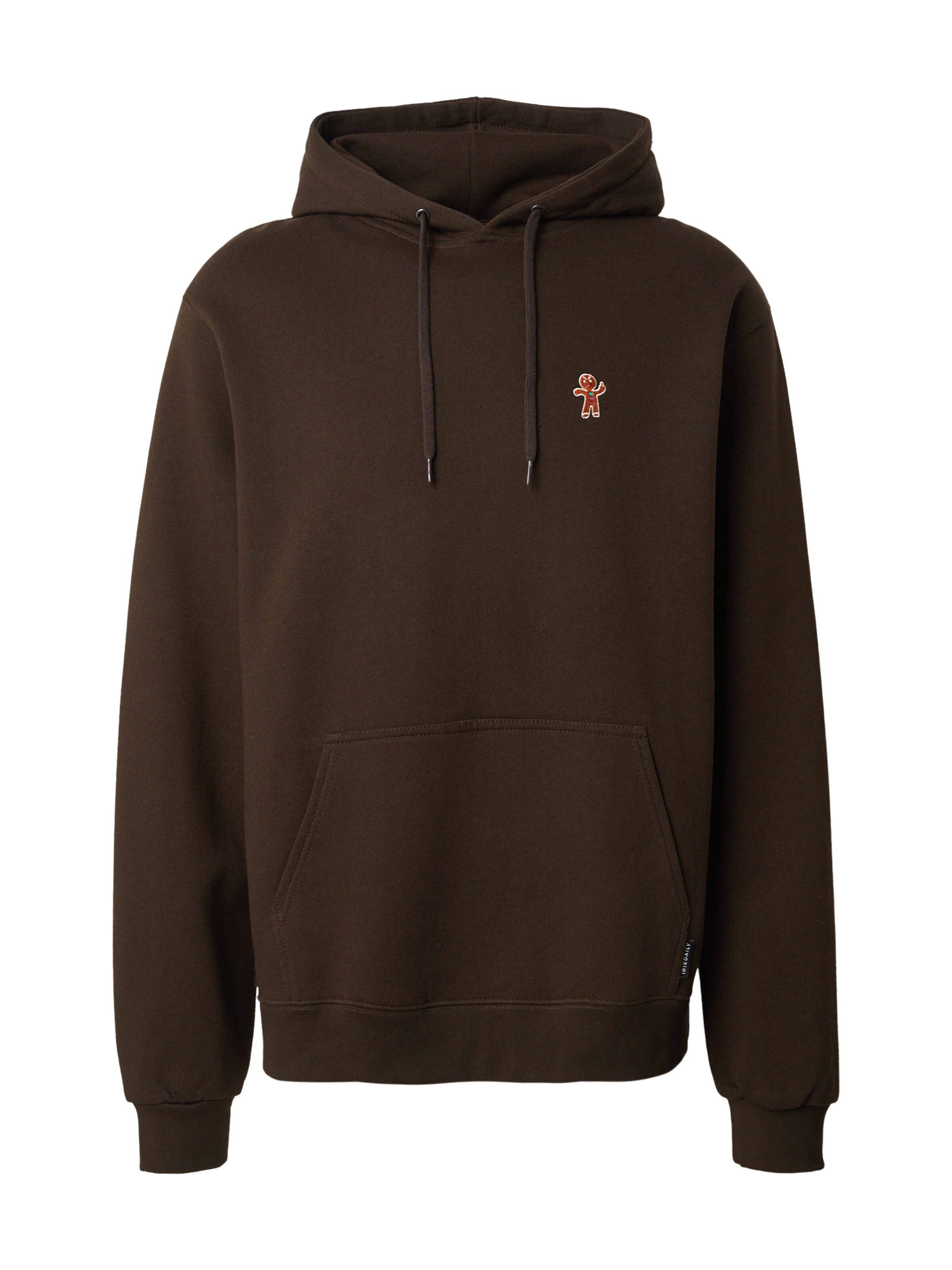 Sweat-shirt 'Cookieman' Iriedaily en marron : devant