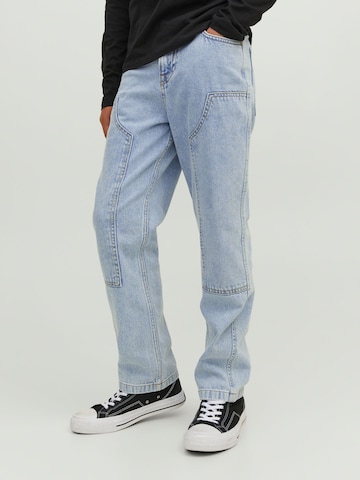 Jack & Jones Junior Regular Jeans 'Chris' in Blue: front