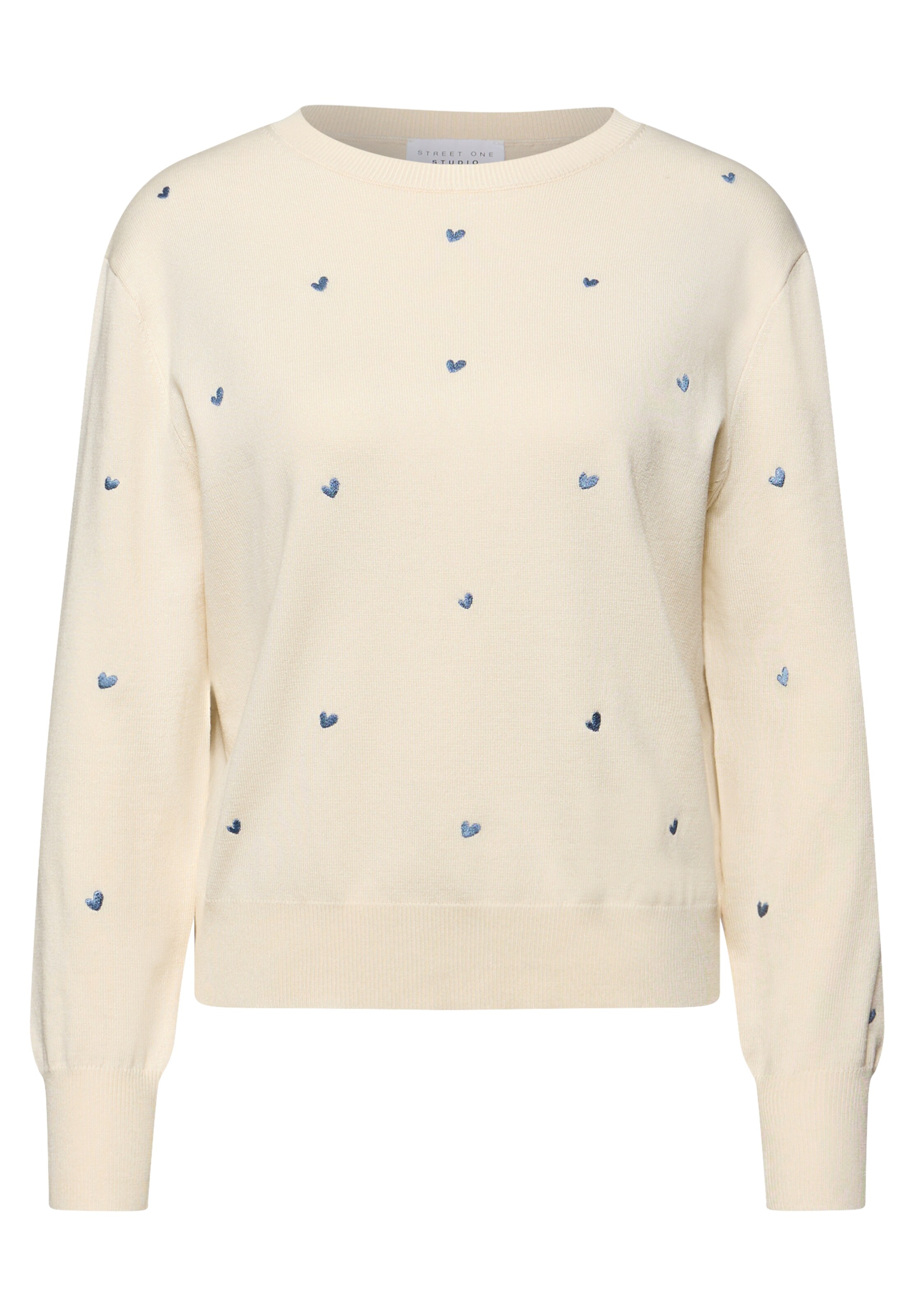 Street One Studio Sweater in Beige: front