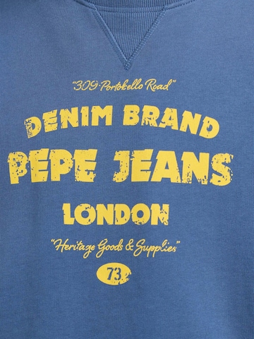 Sweat-shirt Pepe Jeans en bleu