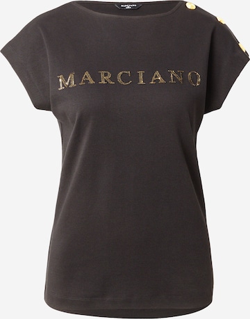 T-shirt 'NEW LYRIS' GUESS by Marciano en noir : devant