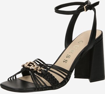 GUESS - Sandalias 'Keelan' en negro: frente