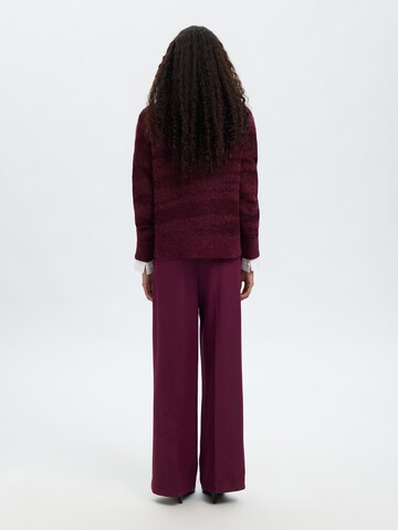 SELECTED - Pullover 'SLFBILLIE' em roxo