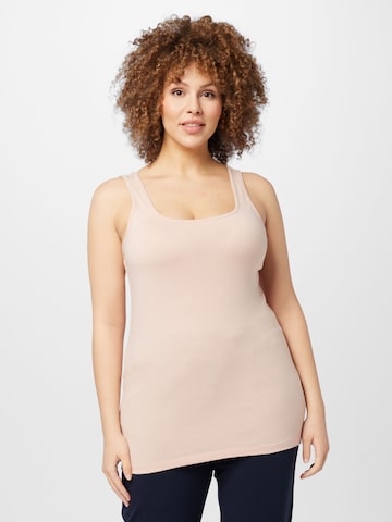 ONLY Carmakoma Top 'Time' in Pink: front