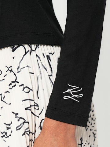 Karl Lagerfeld Μπλουζάκι σε μαύρο