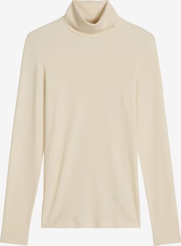 T-shirt Marc O'Polo en beige : devant