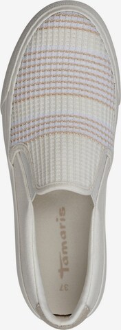 TAMARIS Спортни обувки Slip On в бяло