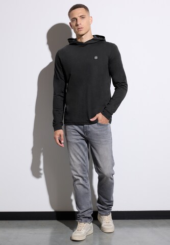 Street One MEN T-Shirt in Schwarz