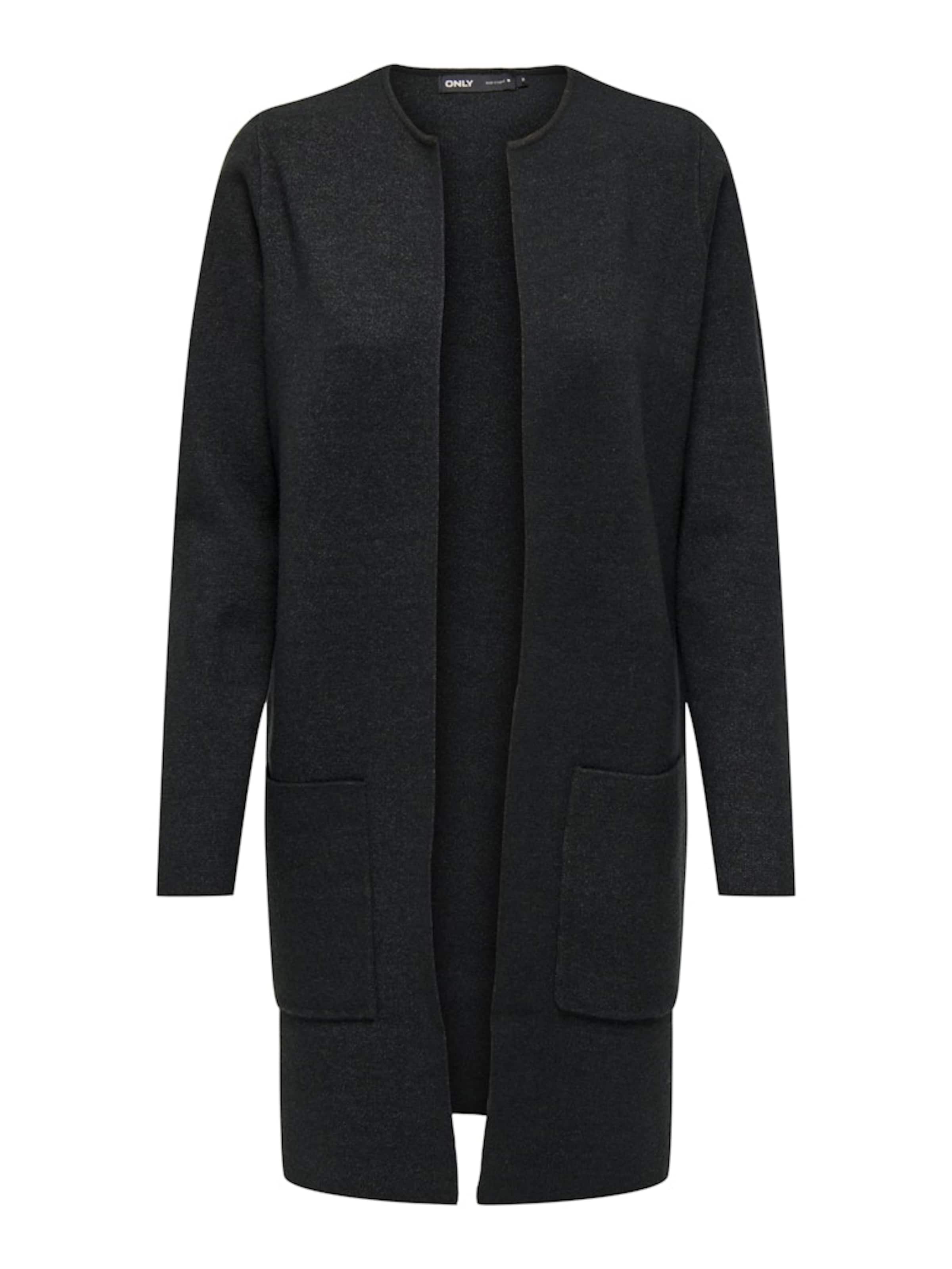 ONLY Knit cardigan 'ONLRIVER' in Grey: front