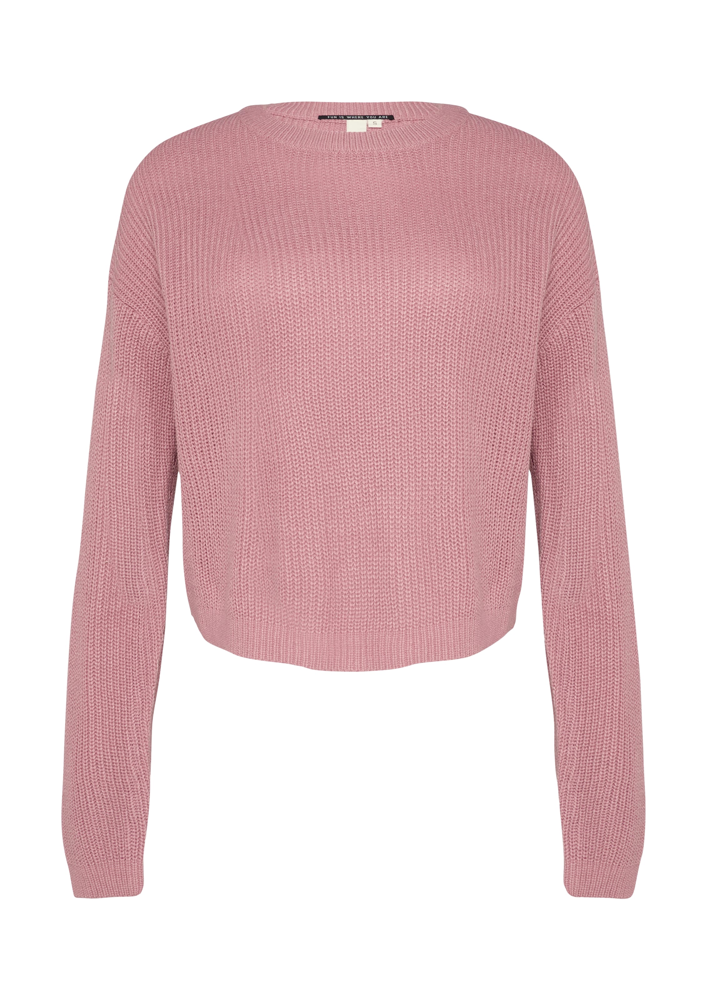 QS Pullover in Pink: Vorderseite