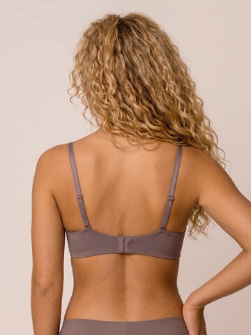 Royal Lounge Intimates T-shirt Bra 'Royal Miracle' in Grey