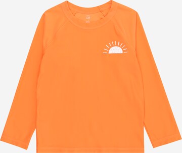 T-Shirt GAP en orange : devant