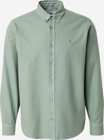 Chemise 'Bolton' Carhartt WIP en vert : devant