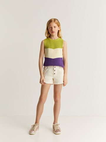 Scalpers Regular Jeans in White: front