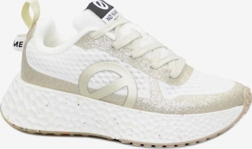 NO NAMENiske tenisice 'NO NAME CARTER FLY PROTECT white light gold scarpe sneakers donna lacci' - bijela boja: prednji dio