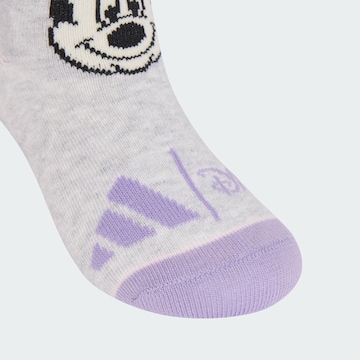 ADIDAS SPORTSWEAR Sportovní ponožky 'Disney Minnie Maus' – šedá