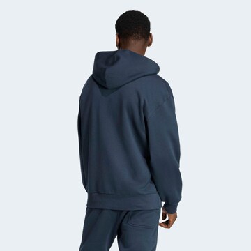 ADIDAS SPORTSWEAR Athletic Zip-Up Hoodie in Blue
