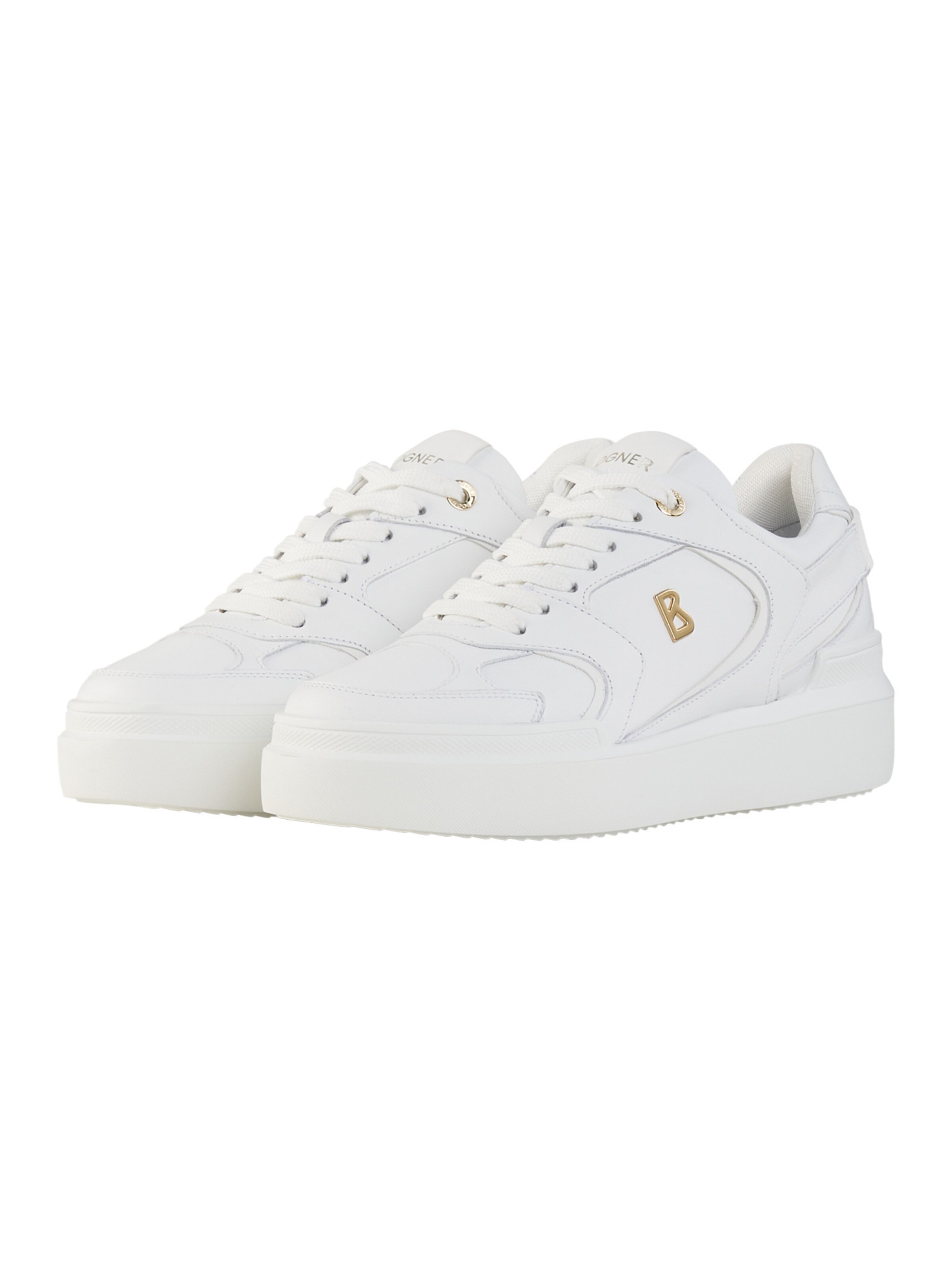 BOGNER Platform trainers 'Hollywood' in White