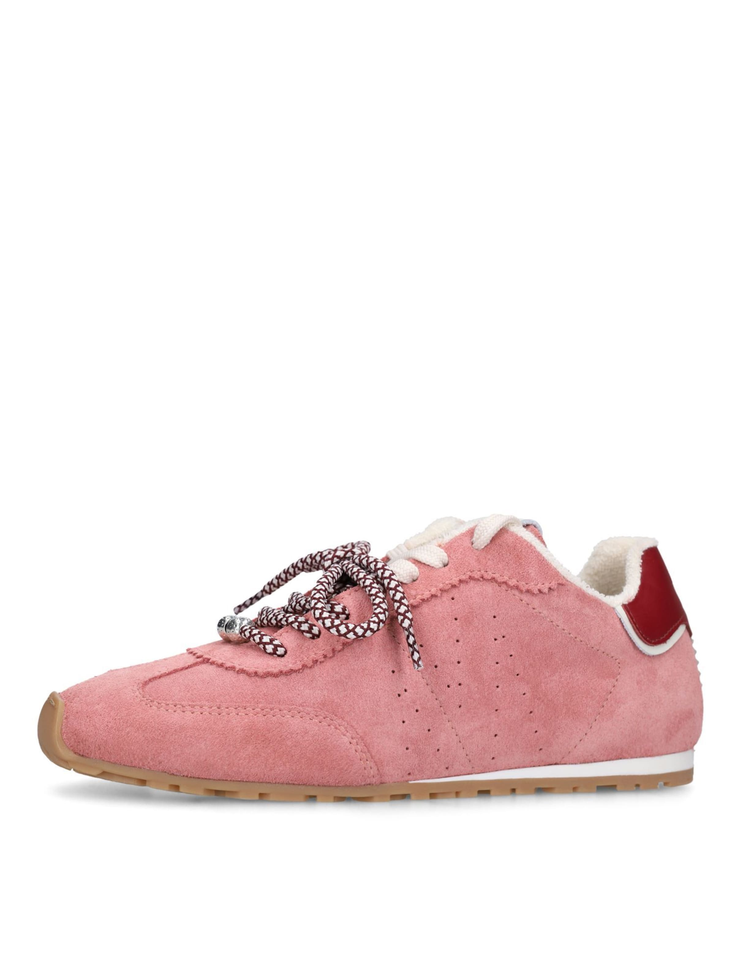 MANFIELD Sneakers in Pink: front