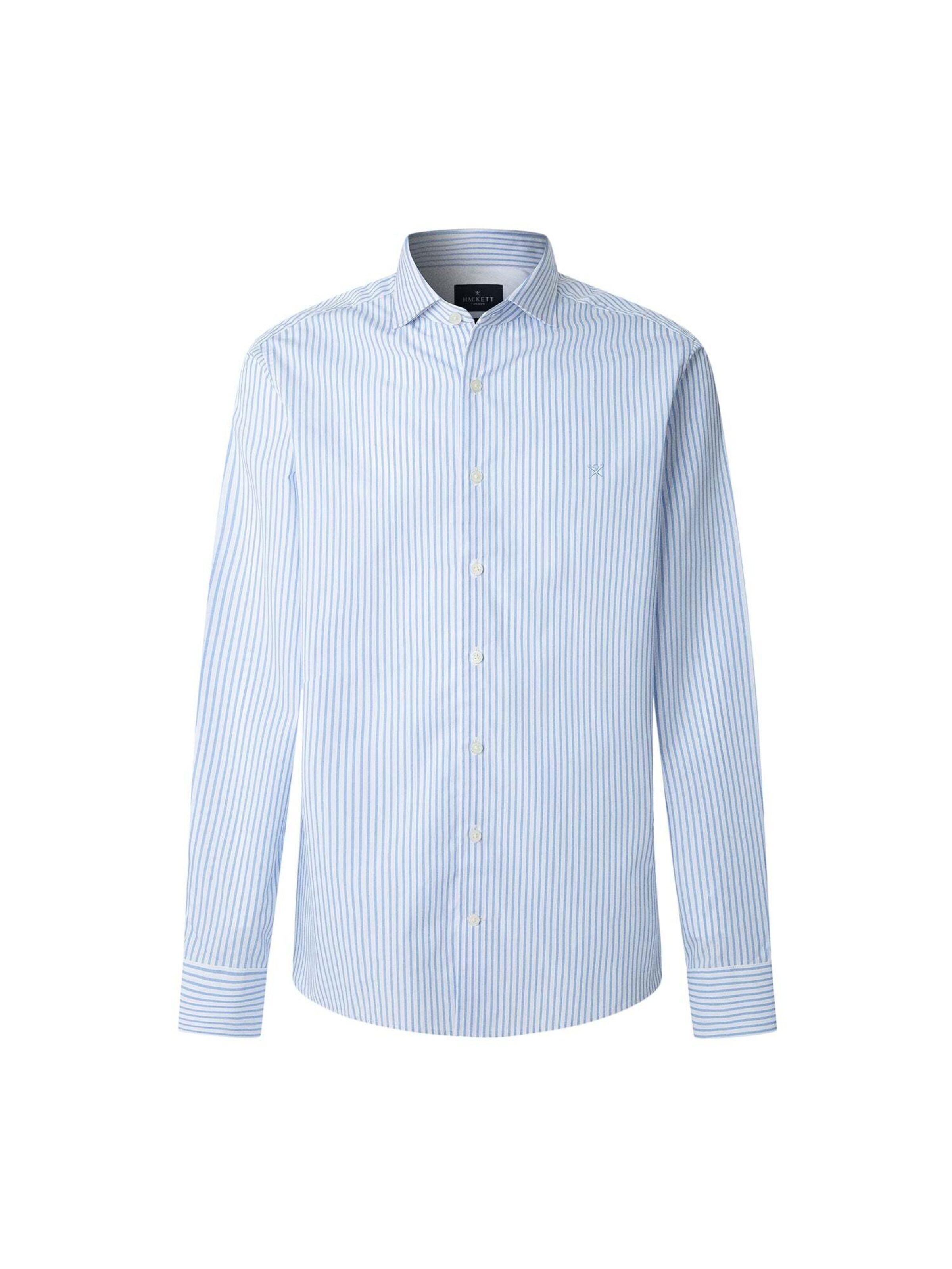 Hackett London Chemise en bleu ciel / blanc, Vue avec produit