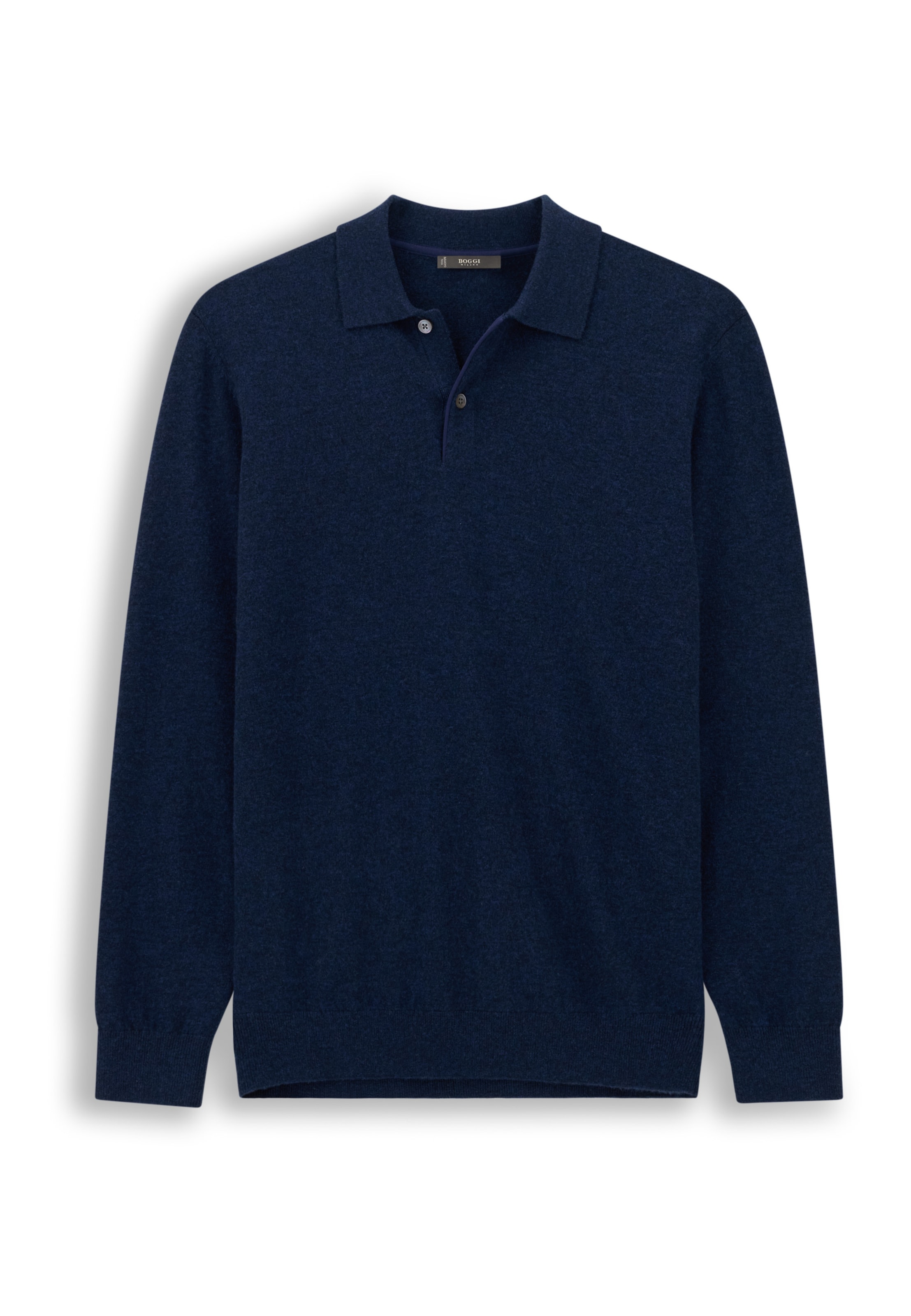 Boggi Milano Gebreid vest in Blauw: voorkant