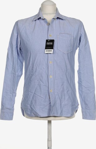 REPLAY Button Up Shirt in M in Blue: front