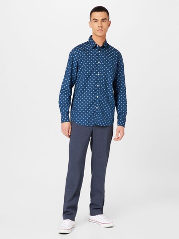 UNITED COLORS OF BENETTON Regular fit Overhemd in Blauw