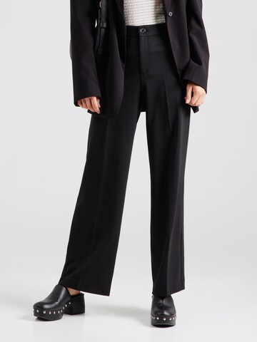 Wide leg Pantaloni con piega frontale 'ONLPeach' di ONLY in nero: frontale