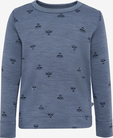 Hummel Shirt in Blauw: voorkant