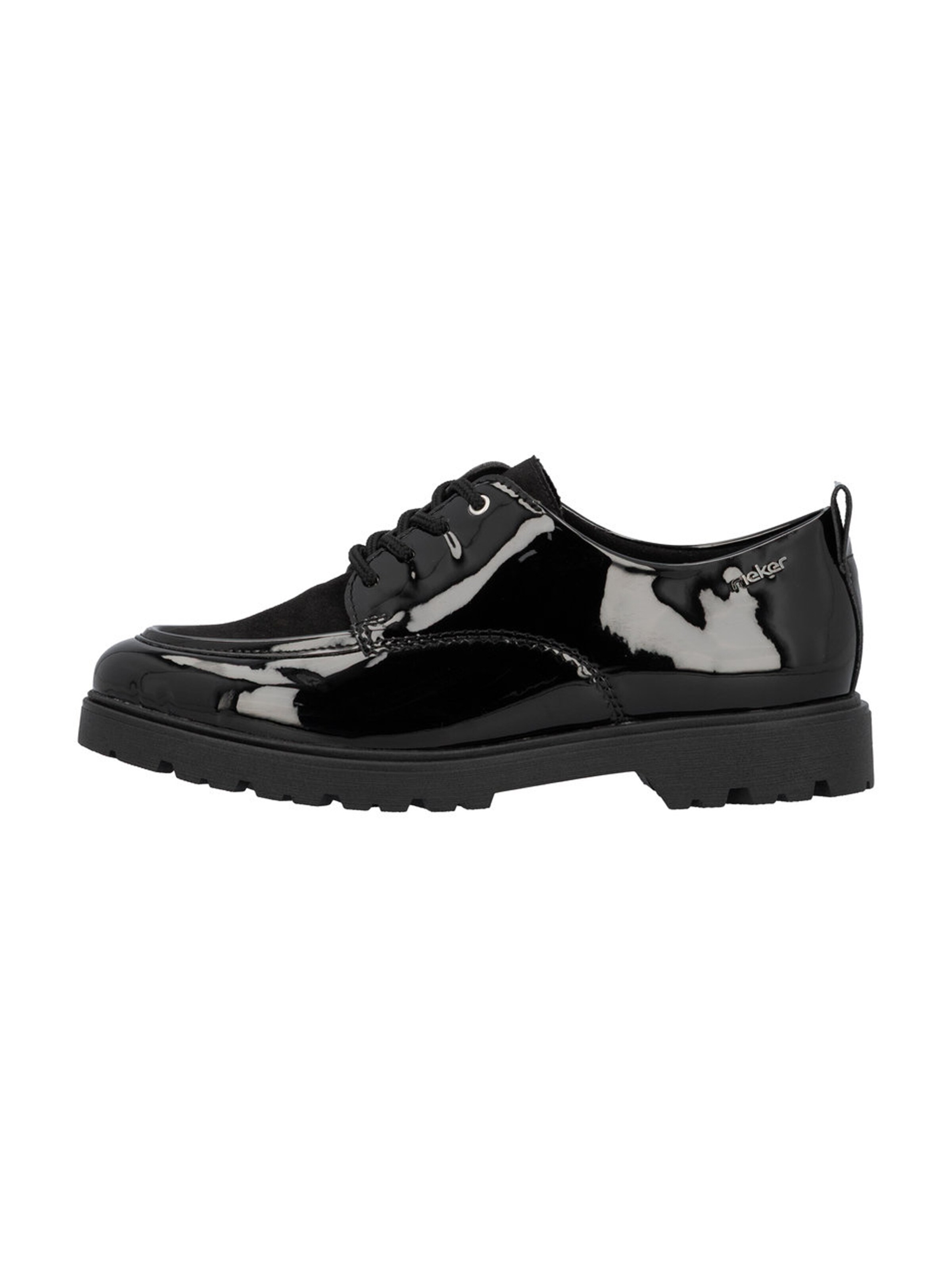Rieker Schnürschuh in Schwarz