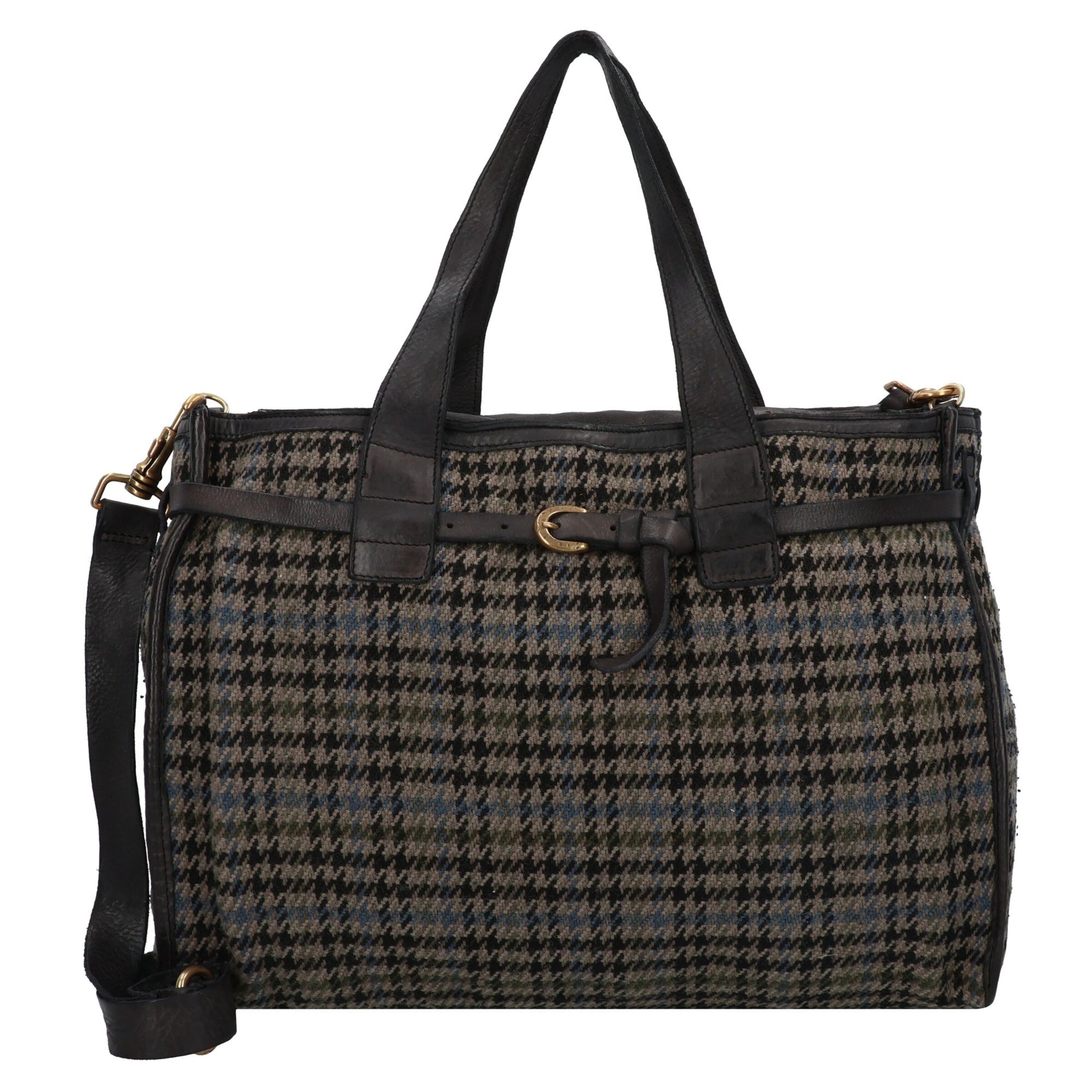 Shopper di Campomaggi in grigio: frontale