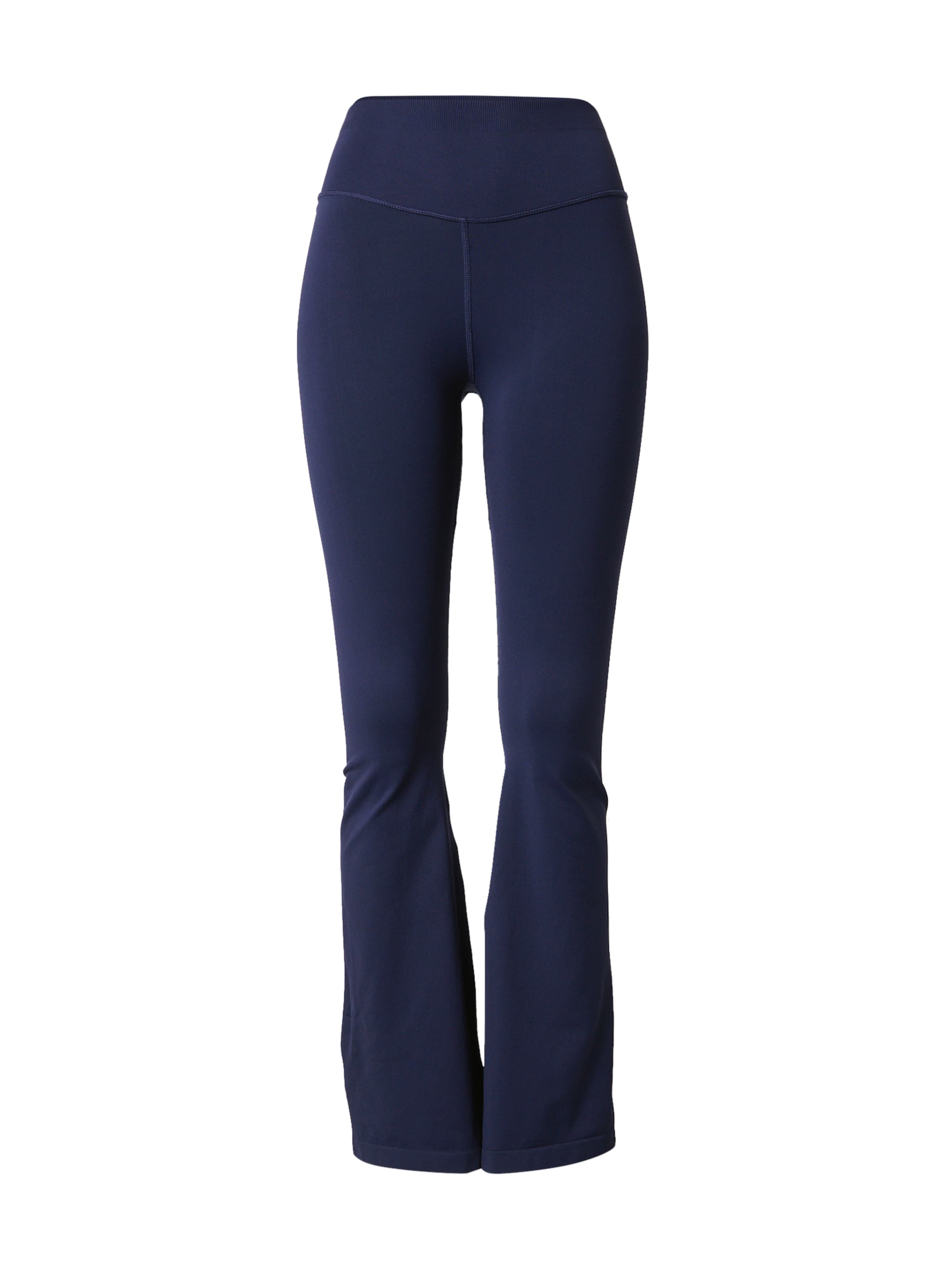 évasé Pantalon de sport Fabletics en bleu : devant