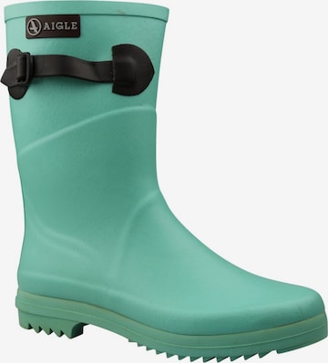 AIGLE Kumisaappaat värissä vihreä: etupuoli