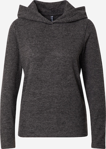 Sweat-shirt 'Pam' PIECES en gris : devant