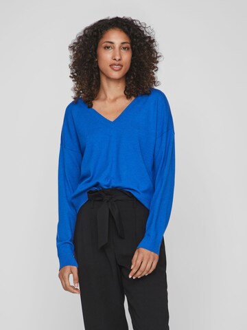 VILA Sweater in Blue: front