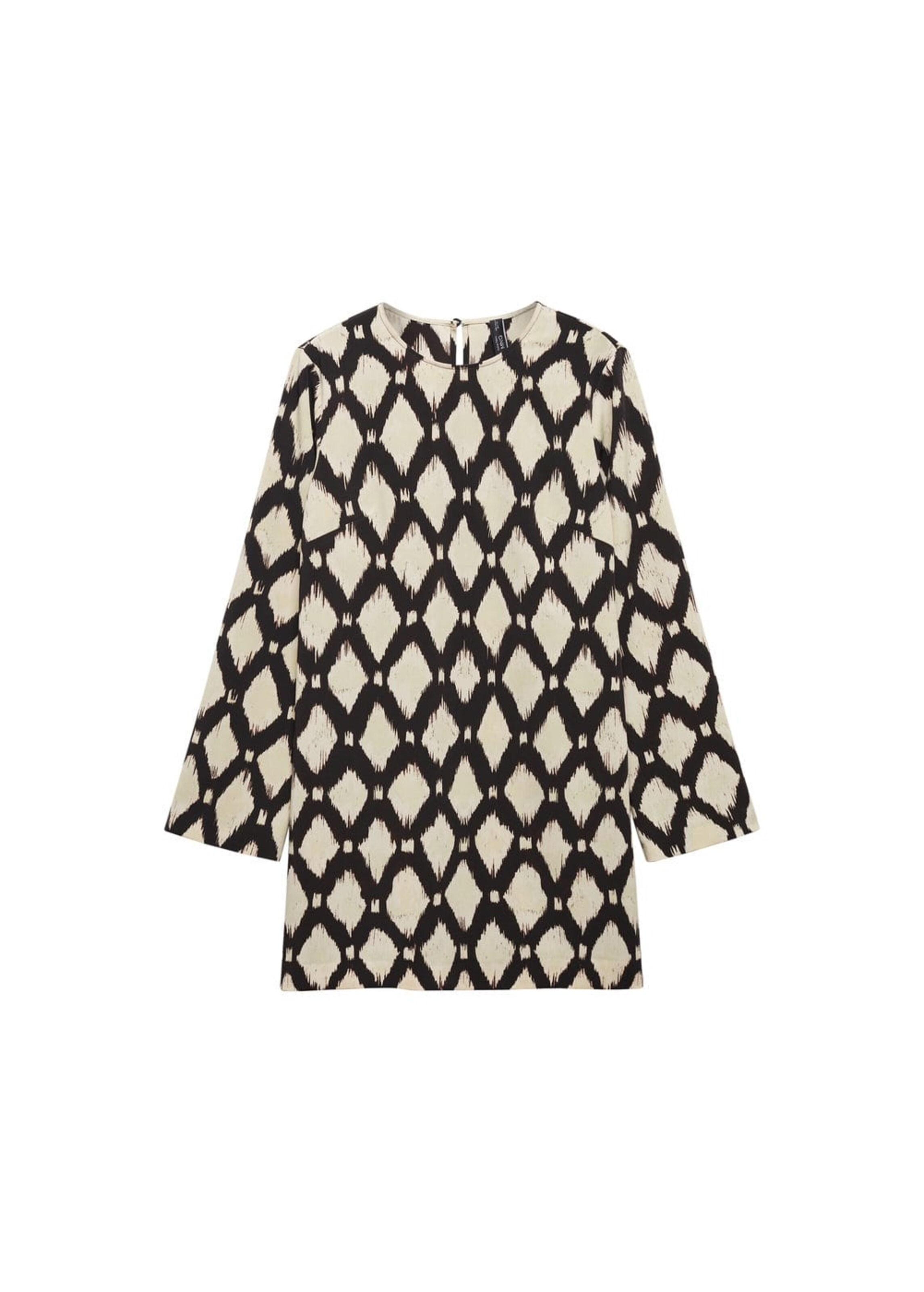 MANGO Kleid in Beige: Vorderseite