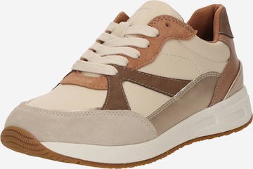 GEOX Trampki niskie 'BULMYA' w kolorze beżowy: przód
