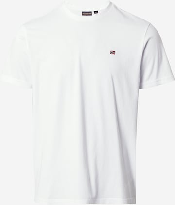 NAPAPIJRI Bluser & t-shirts 'SALIS' i hvid: forside