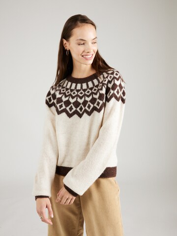 Designers Remix - Jersey 'Verona' en beige: frente