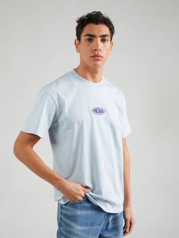Iriedaily T-shirt 'Faving' i blå: framsida