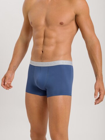 Hanro Boxershorts ' Cotton Essentials ' in Blauw: voorkant