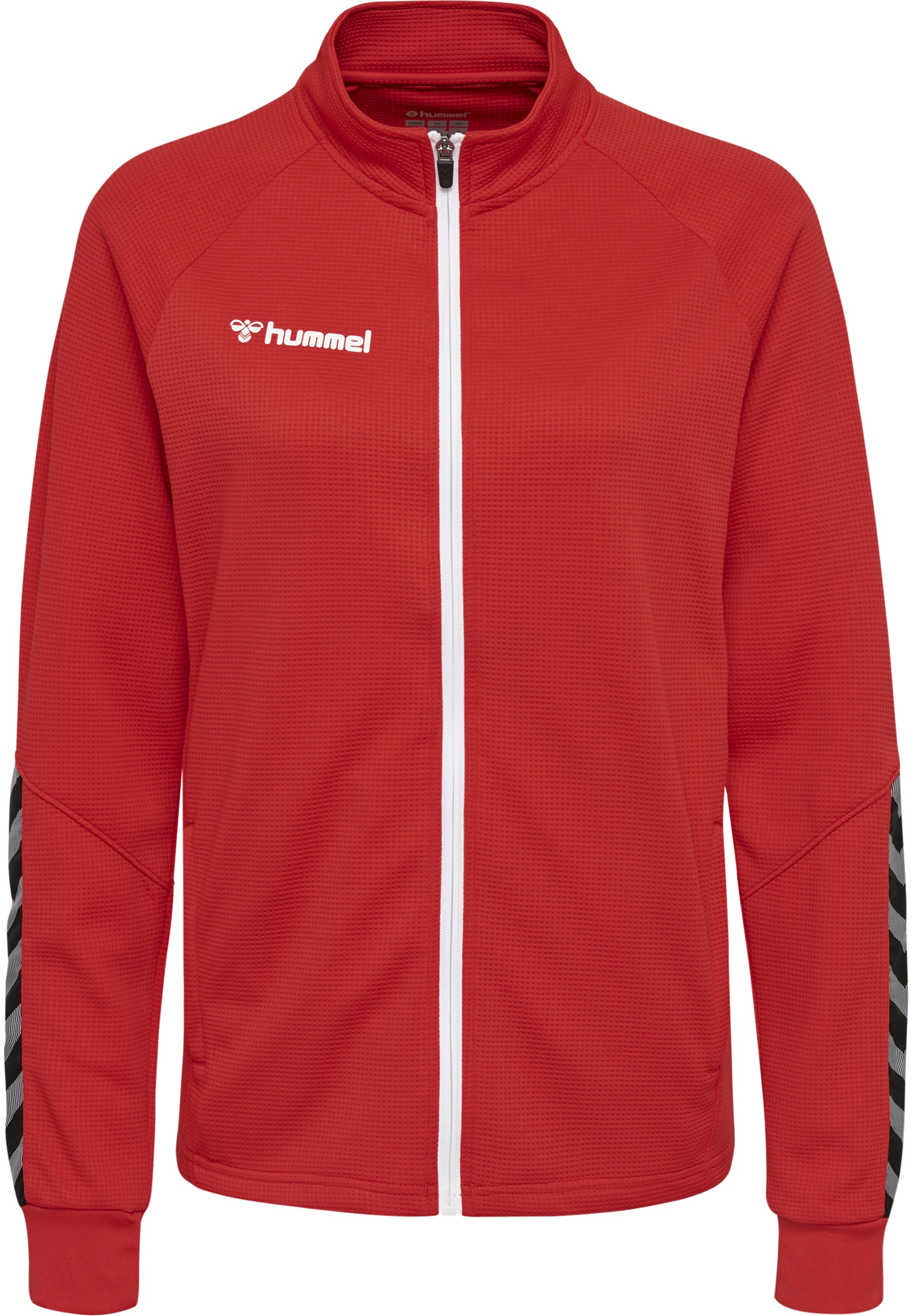 Hummel Trainingsjack 'Authentic' in Rood: voorkant