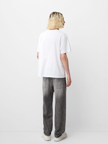 Regular Jean Bershka en gris