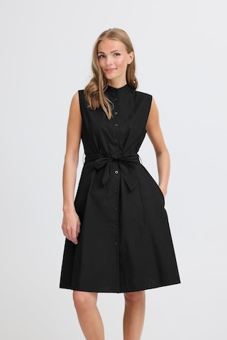 ICHI Kjole 'IHFanty DR2' i sort: forside