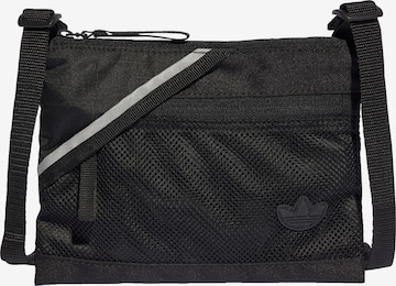 ADIDAS ORIGINALS Crossbody Bag 'Adicolor Sacoche' in Black: front