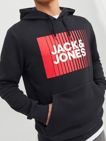 JACK & JONES Mikina - Čierna