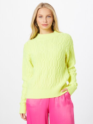 PATRIZIA PEPE Sweater 'MAGLIA' in Yellow: front